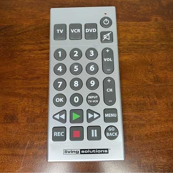 Other Vintage Giant Jumbo Remote Control 11 Silver Tested And Works